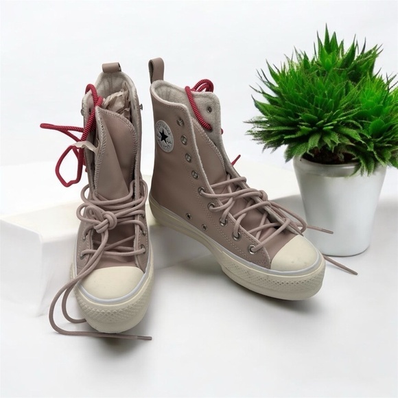 Converse Chuck Taylor AS LIFT X High-Top Platform Sneakers Boots Women's Size 4 - Picture 1 of 10